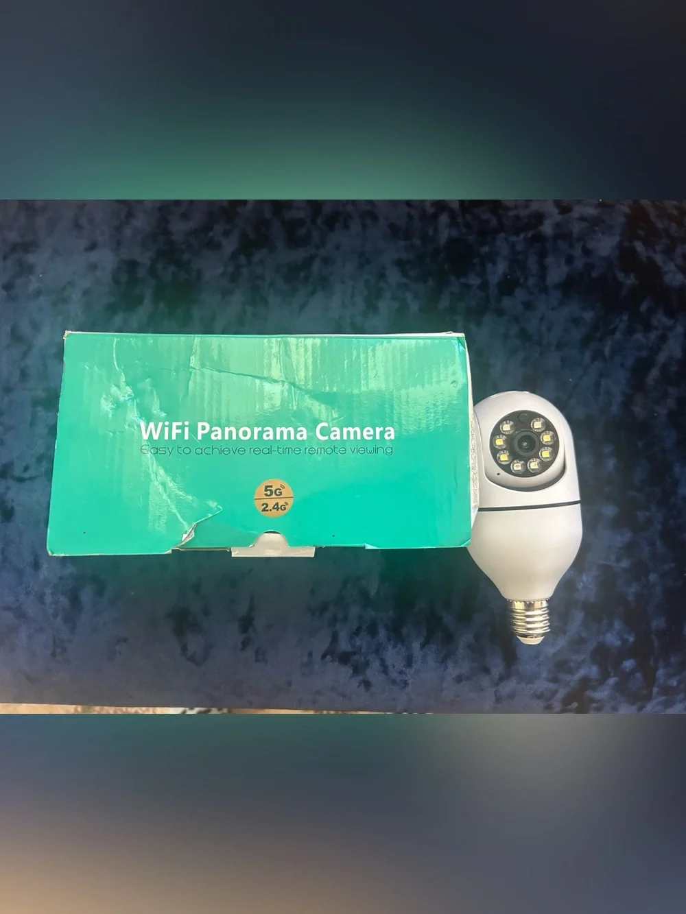 Two HD Smart WiFi Camera - White & Cream